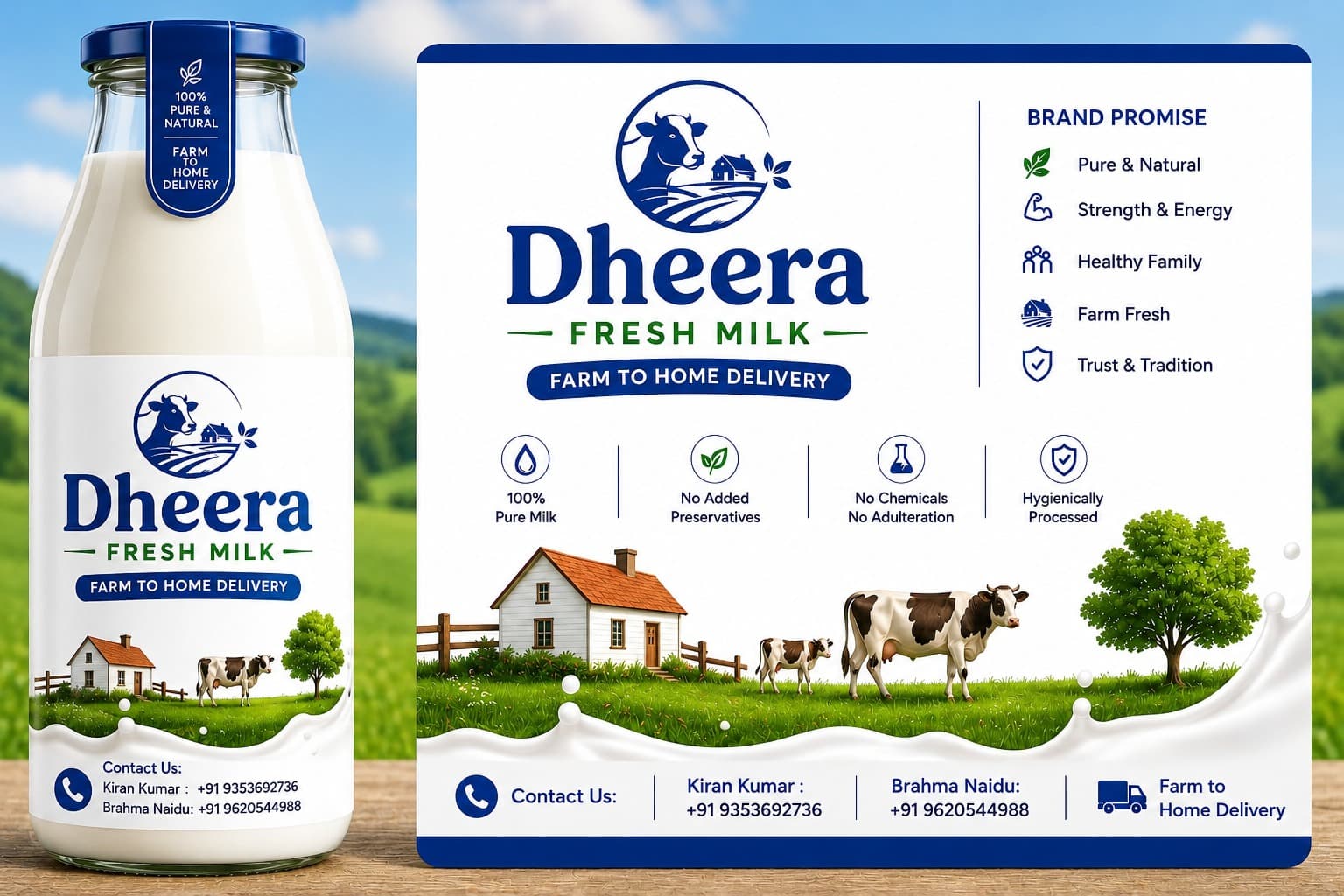 Dheera Fresh Milk — Farm to Home Delivery